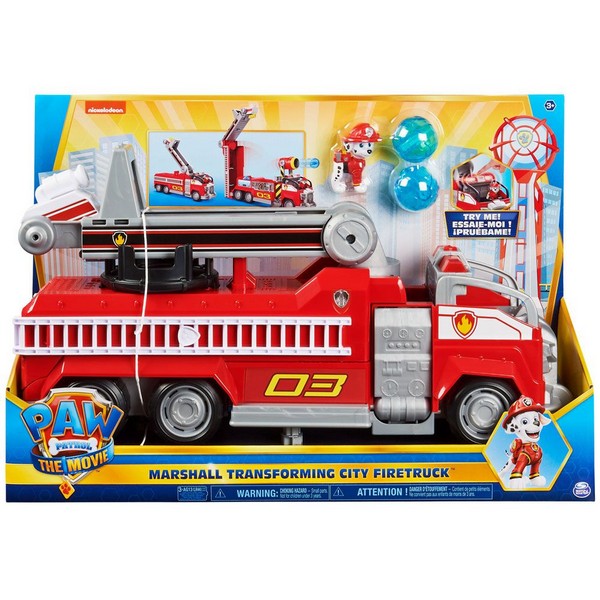 Продукт PAW PATROL - Трансформиращата се пожарна на Marshall  - 0 - BG Hlapeta